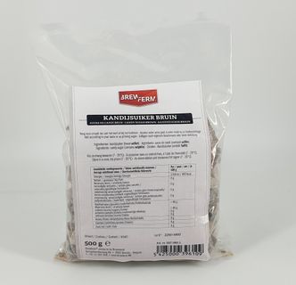 Kandí sykur brúnn 500gr